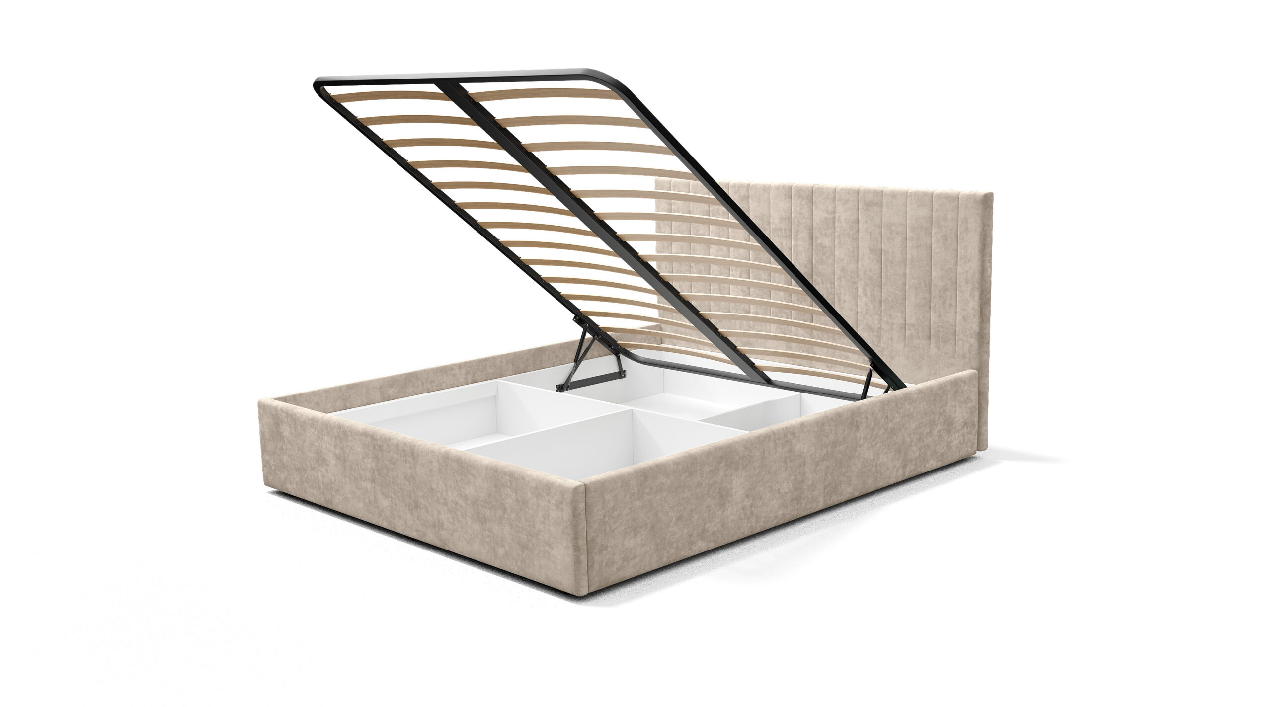 Кровать с подъемным механизмом Хлоя 1,6м, Мокко