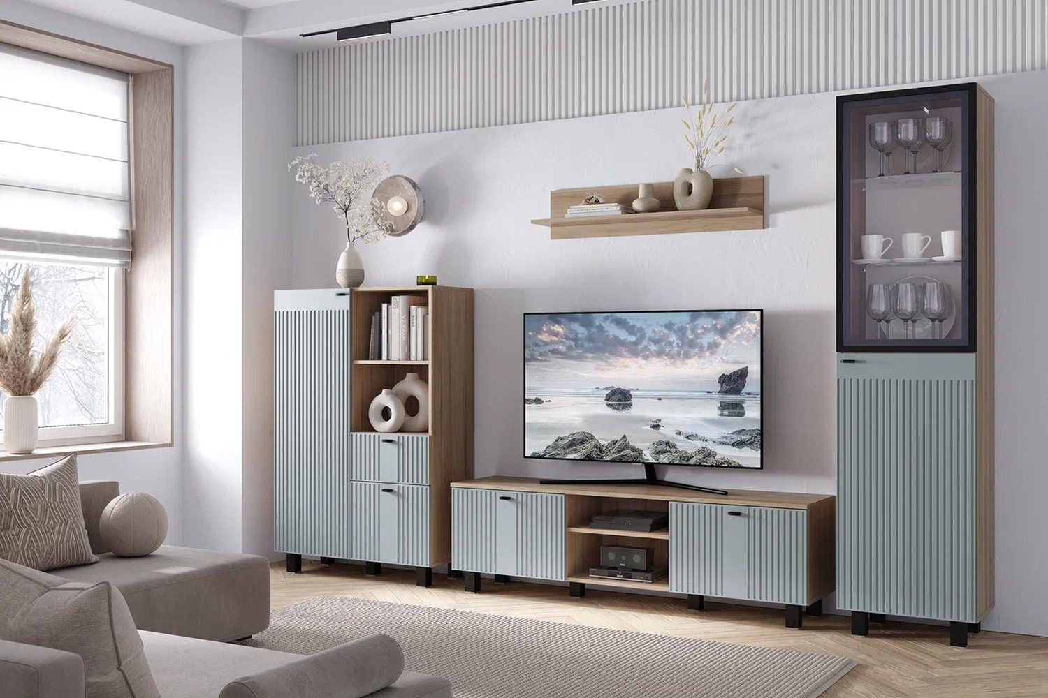 Гостиная Олива. Комплект 3