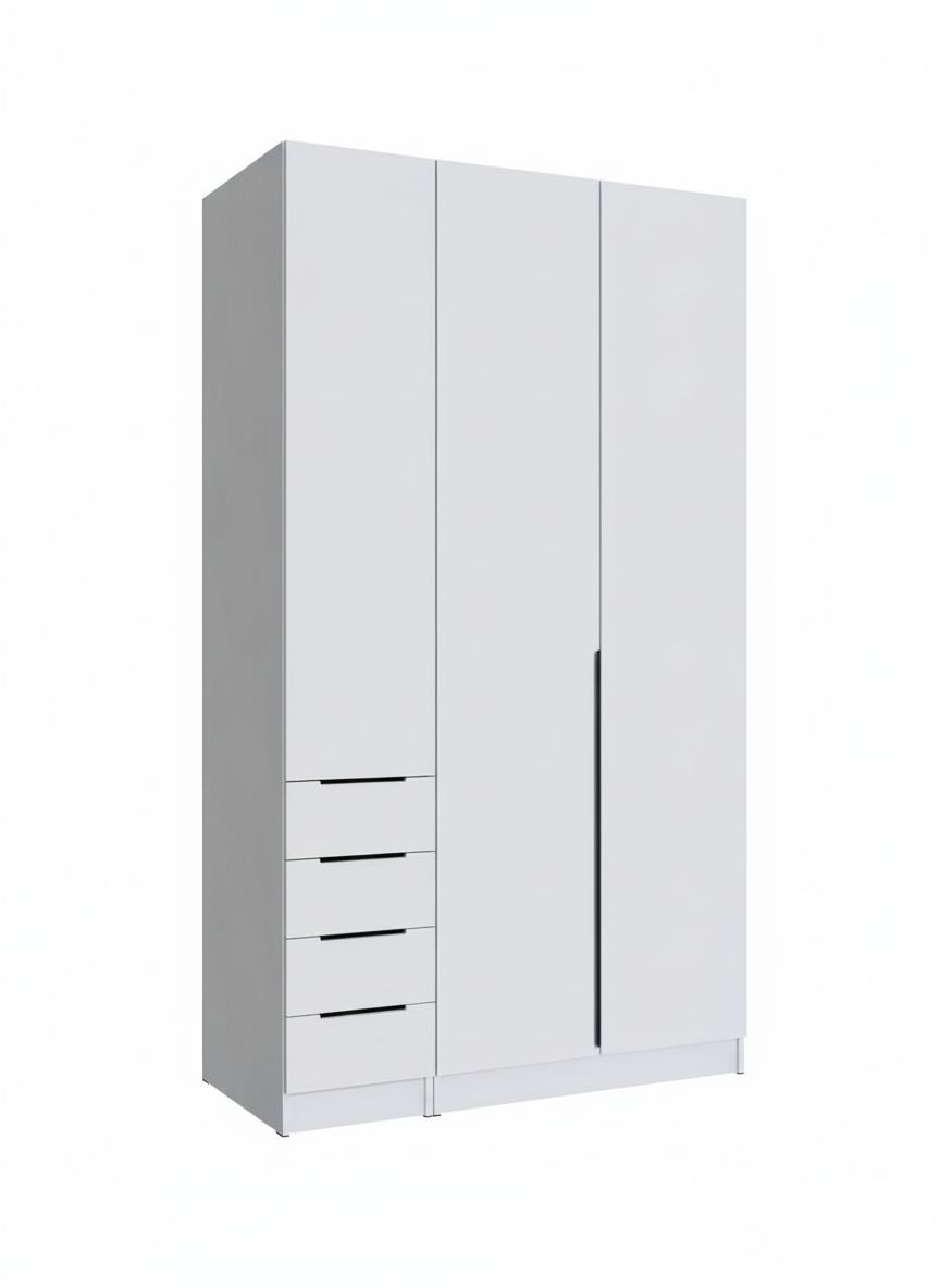 Шкафы Мадрид, Белый. Комплект 5