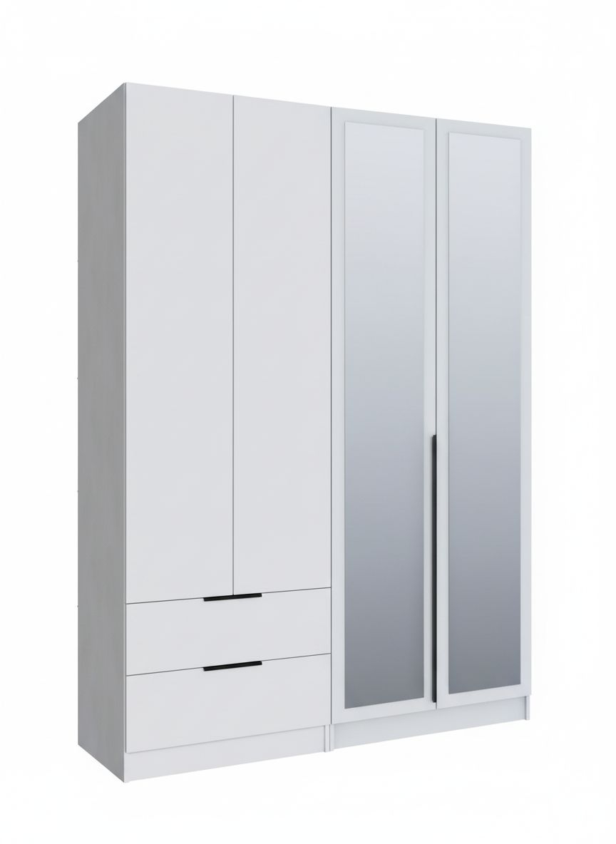 Шкафы Мадрид, Белый. Комплект 43