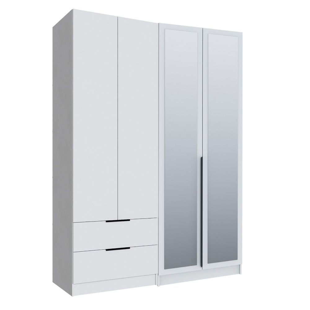 Шкафы Мадрид, Белый. Комплект 41