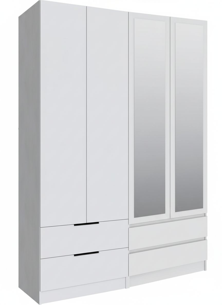 Шкафы Мадрид, Белый. Комплект 39