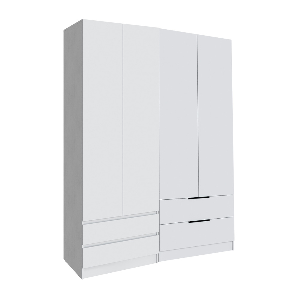 Шкафы Мадрид, Белый. Комплект 38