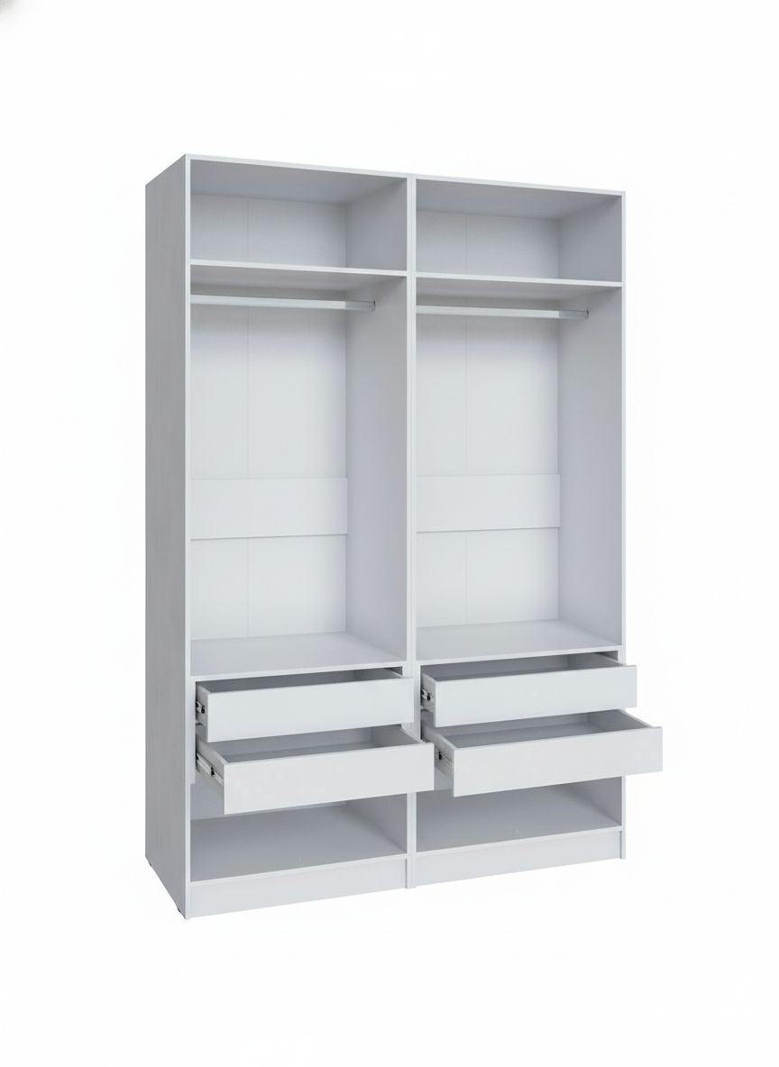Шкафы Мадрид, Белый. Комплект 59
