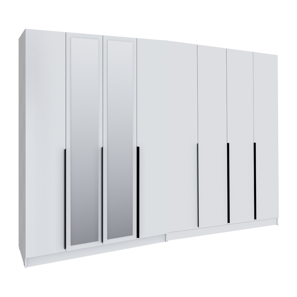 Шкафы Мадрид, Белый. Комплект 93