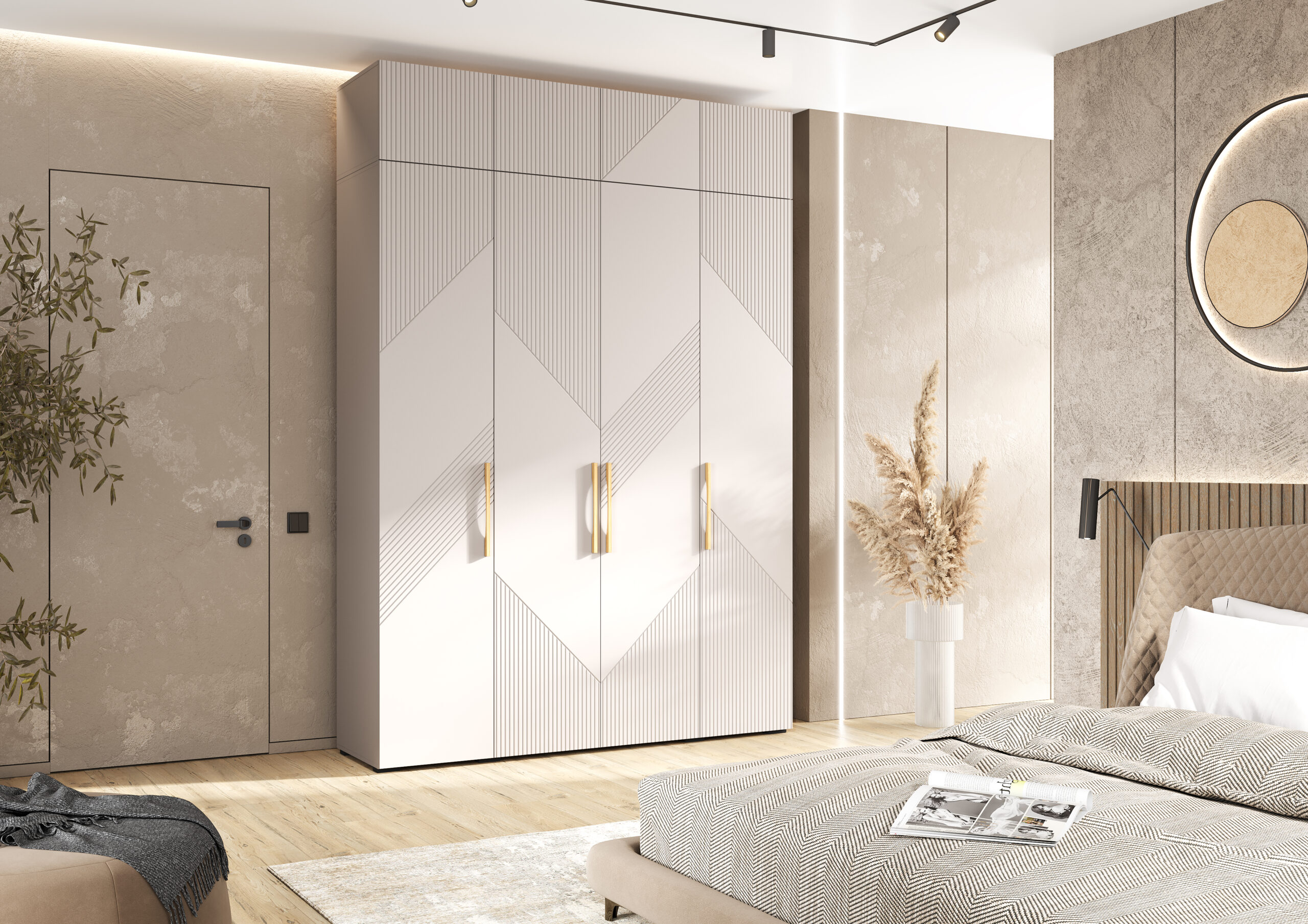 Шкаф Ирис с антресолью (1800), Кашемир, Кашемир