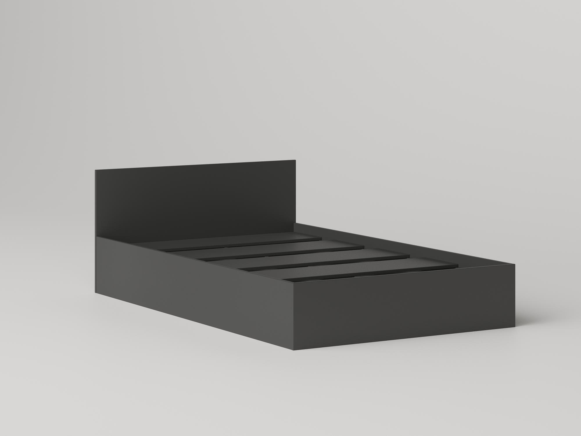 МС Охта Лайт Кровать 1.2 Антрацид