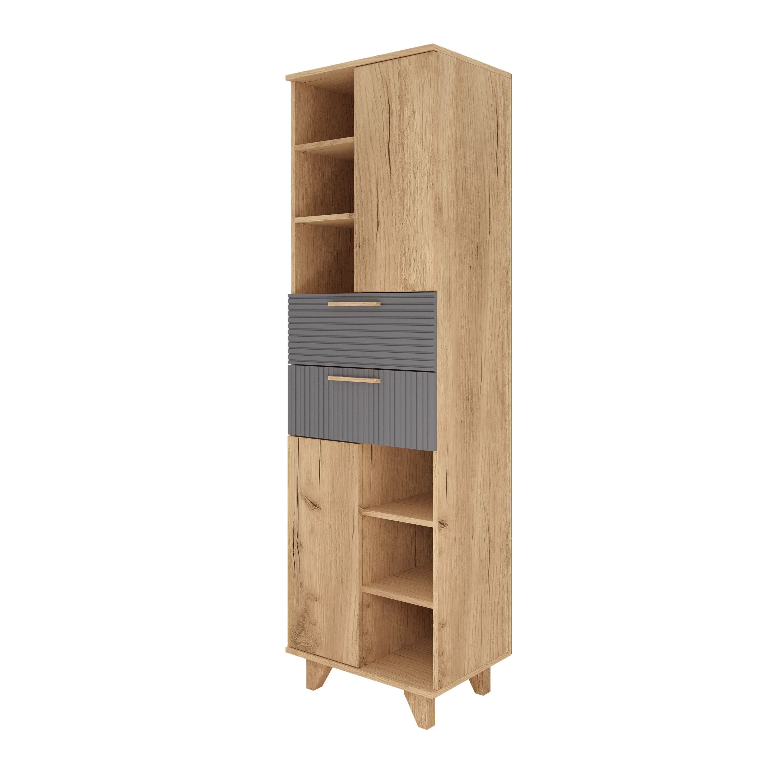 Ньёрд Стеллаж Дуб вотан/Черника