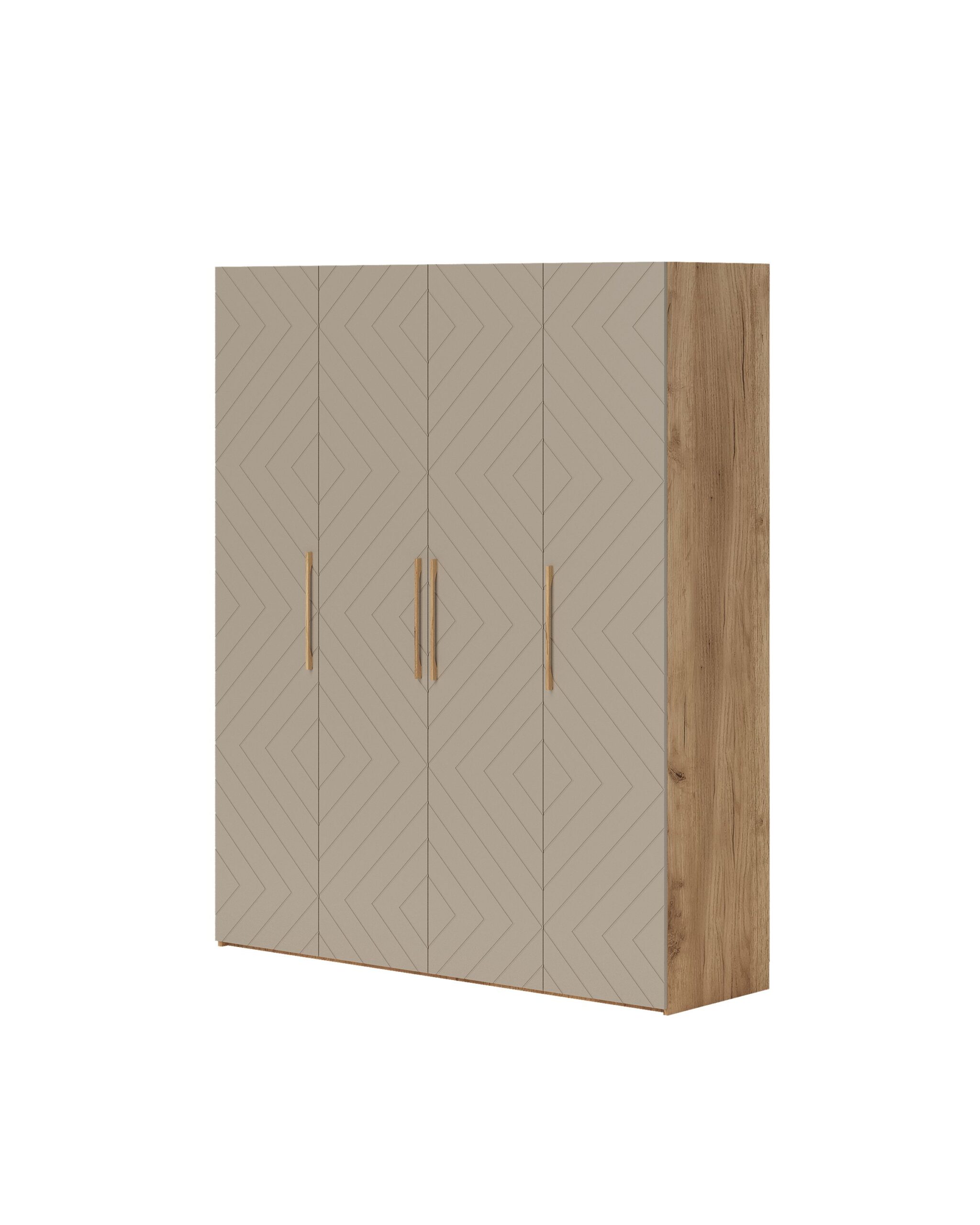 Ньёрд Шкаф 1800 Дуб вотан/Ива пепельная