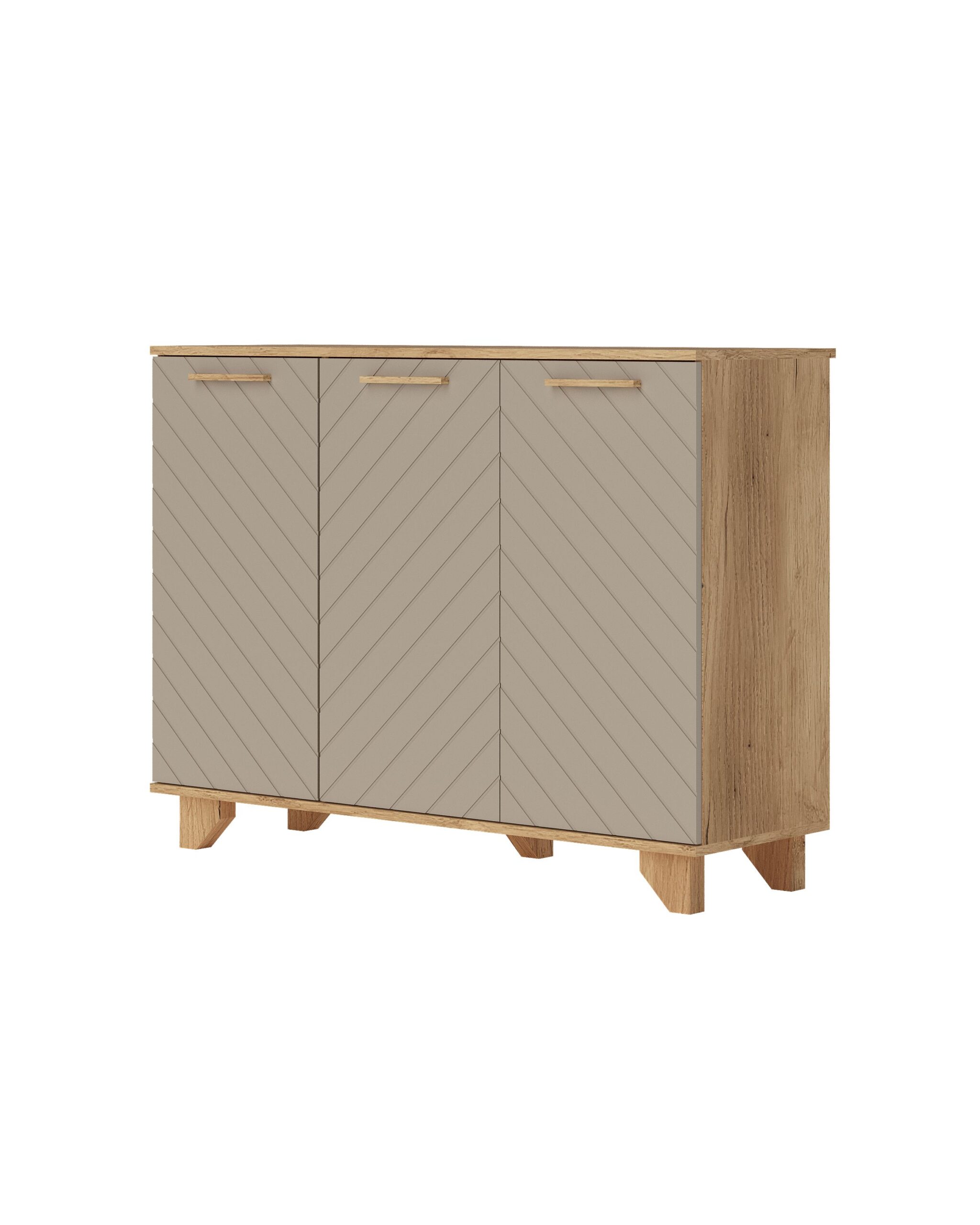 Ньёрд Комод 1200 Дуб вотан/Ива пепельная