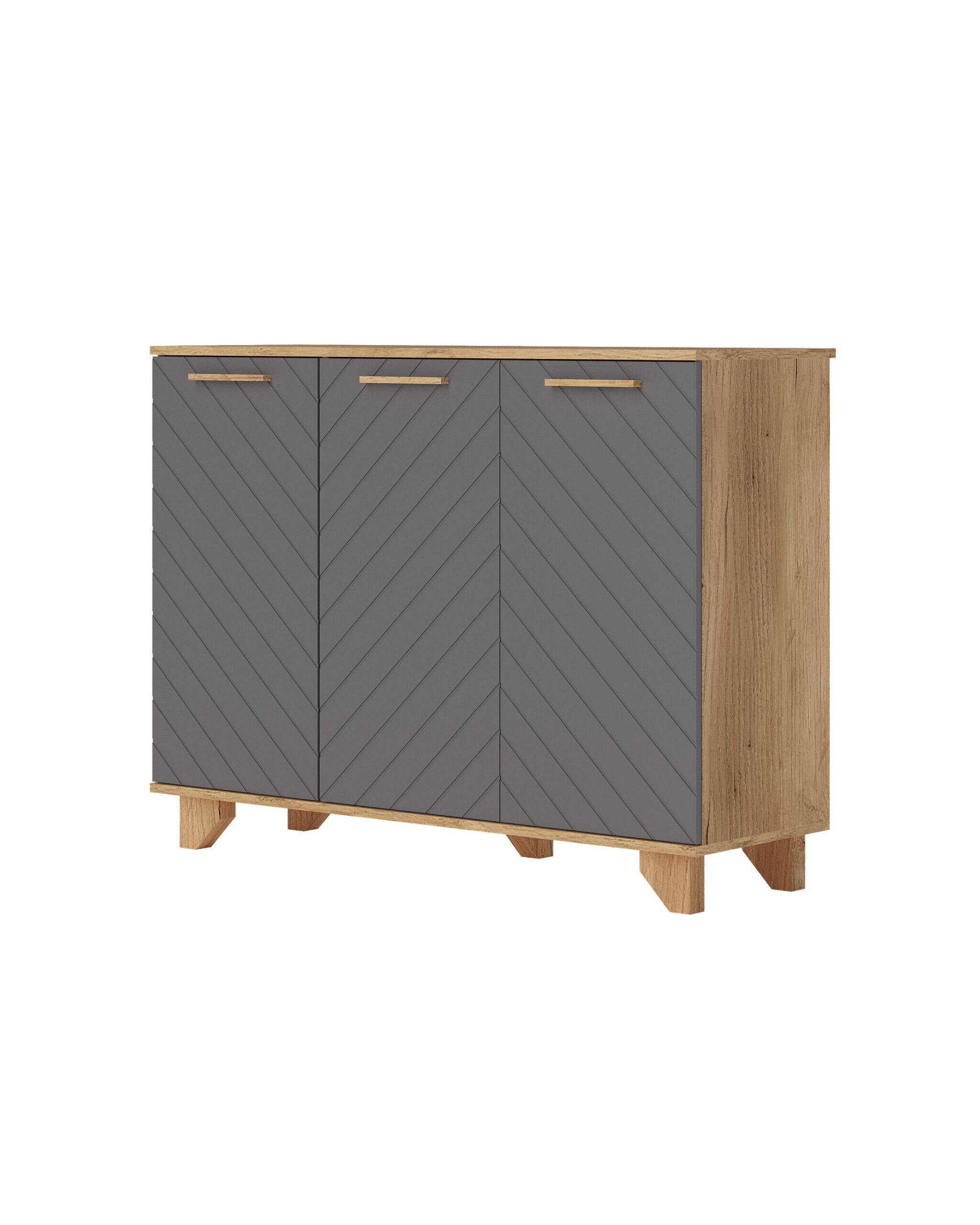 Ньёрд Комод 1200 Дуб вотан/Черника