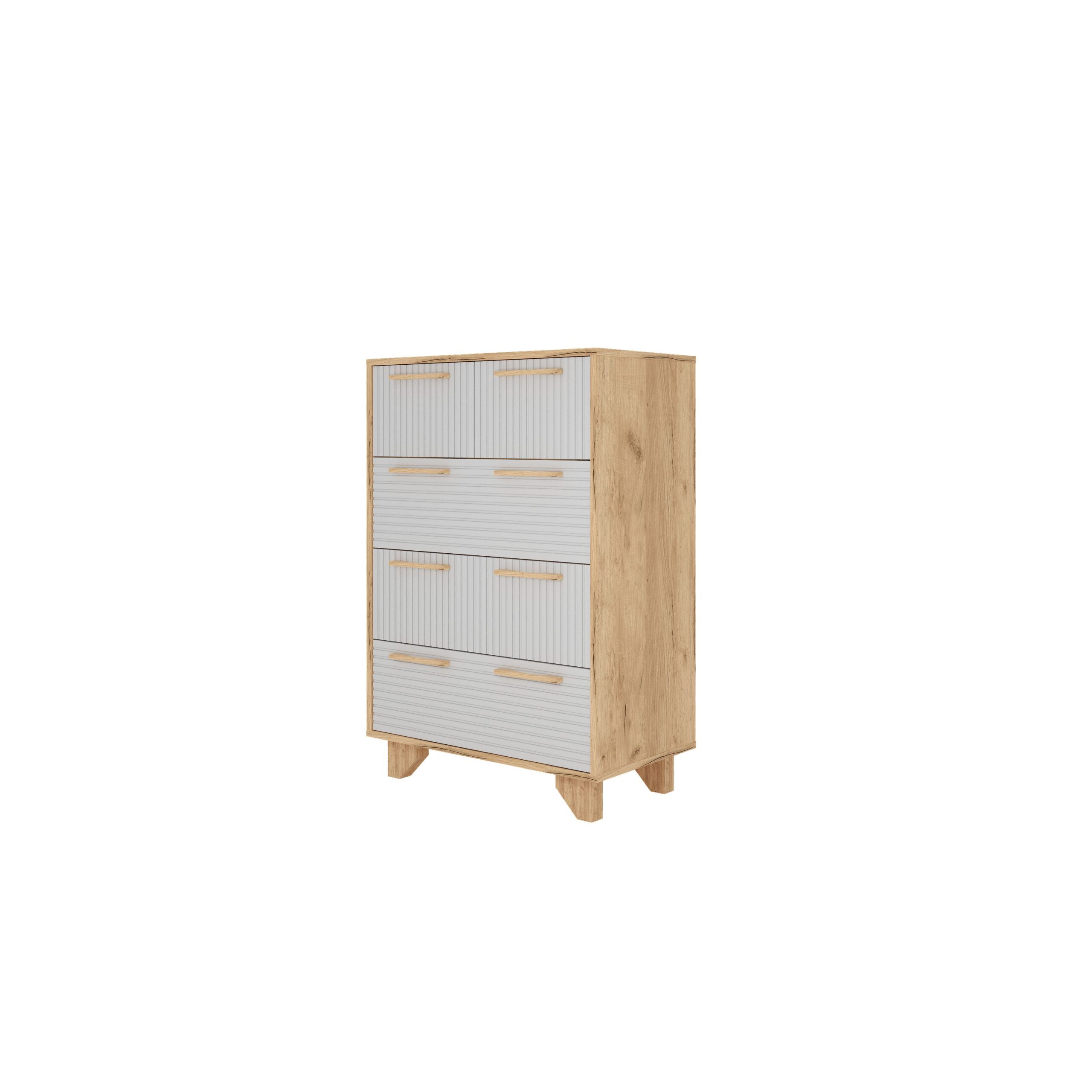 Ньерд Комод 700.5 Дуб вотан/Белый