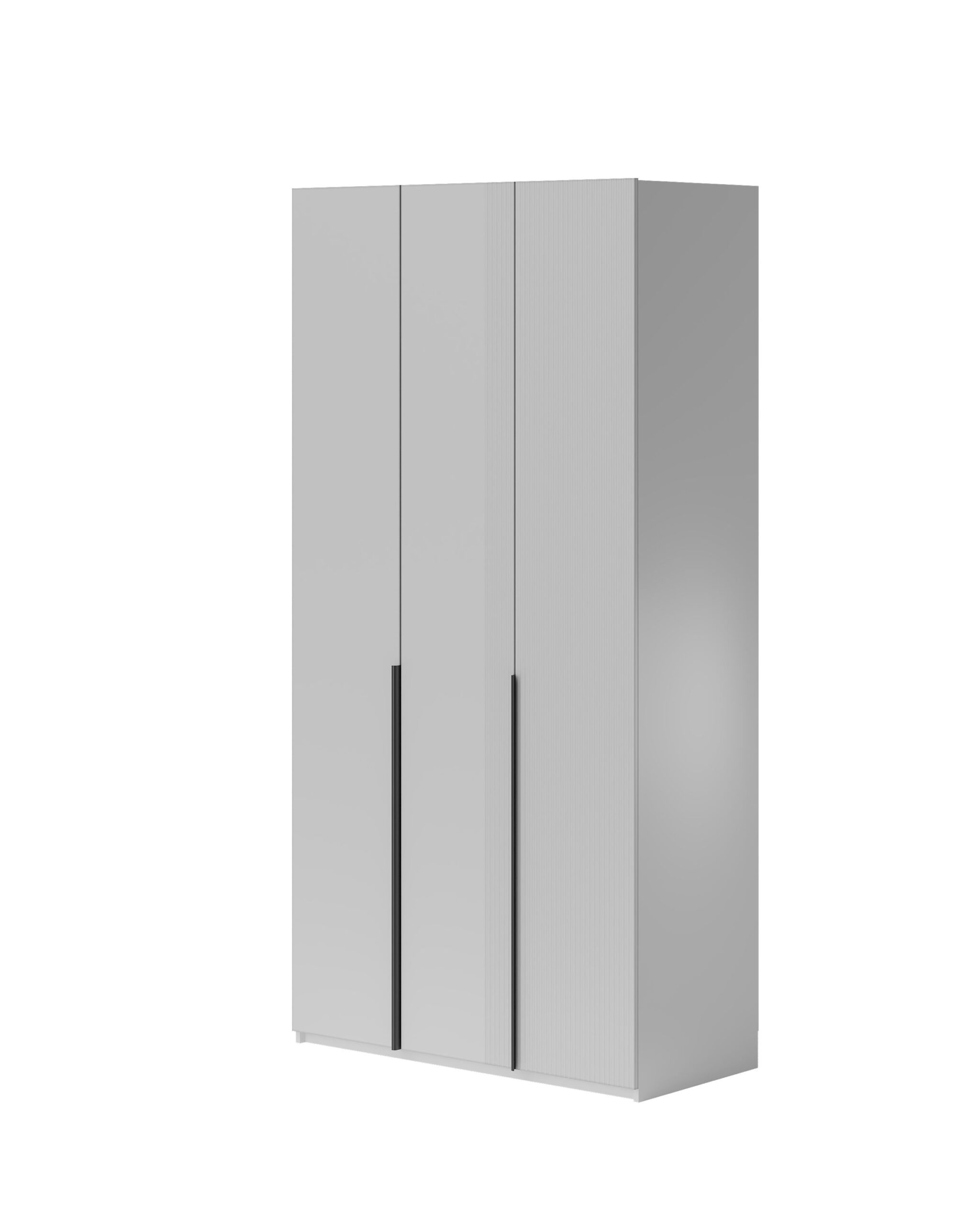 Шкаф Напольный Шарлотта 120  Кашемир серый/Пудра