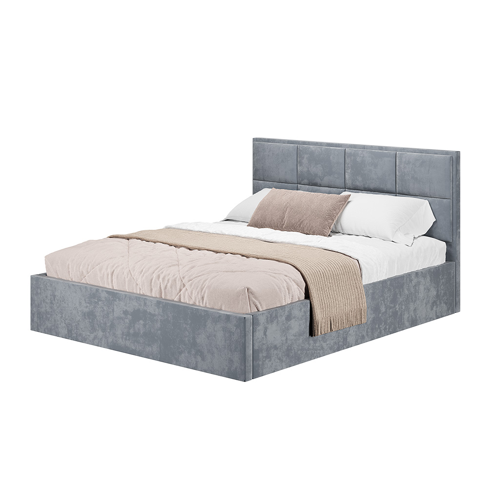 Кровать 1,6 м "Линда" КР-16 Стальной