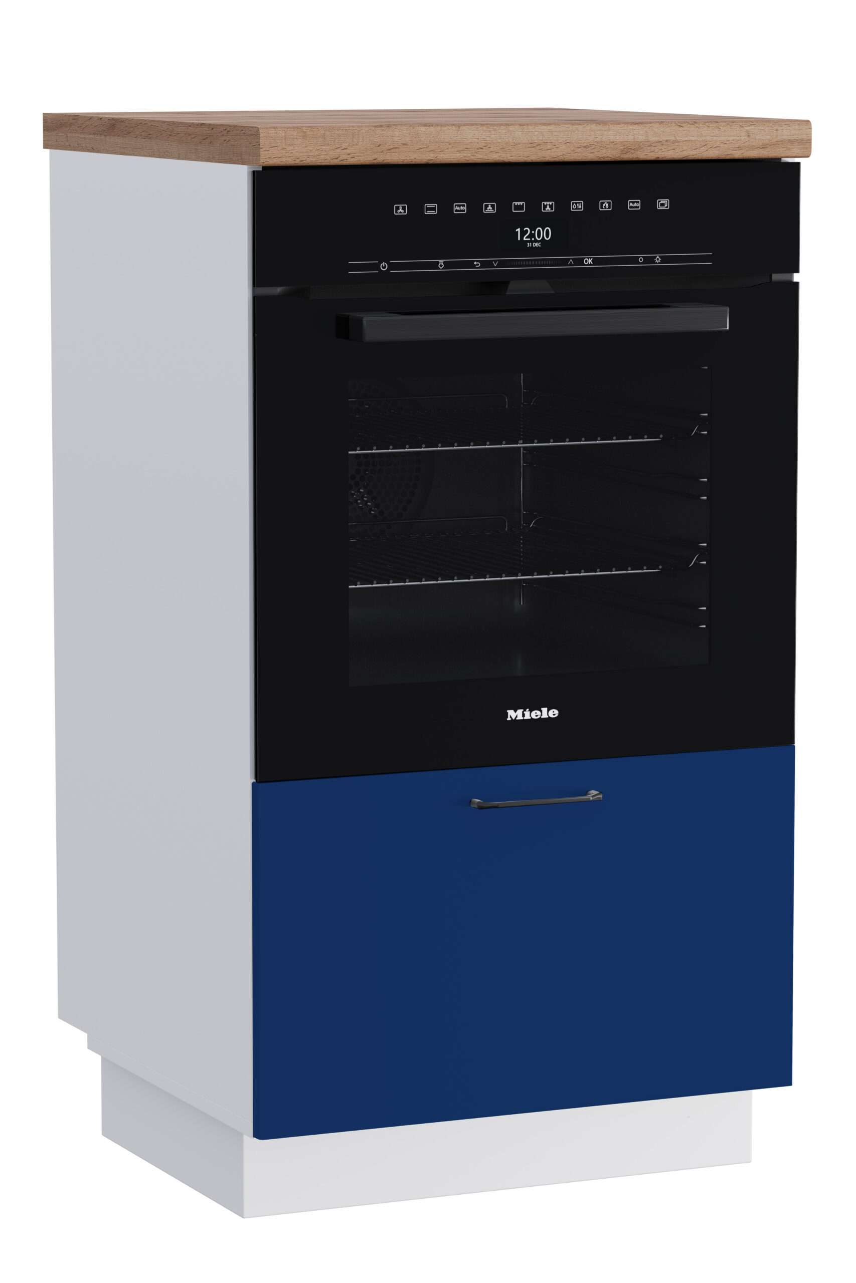 КГ СН 600 Ежевика/Белый гладкий Арника РМ (со столешницей)