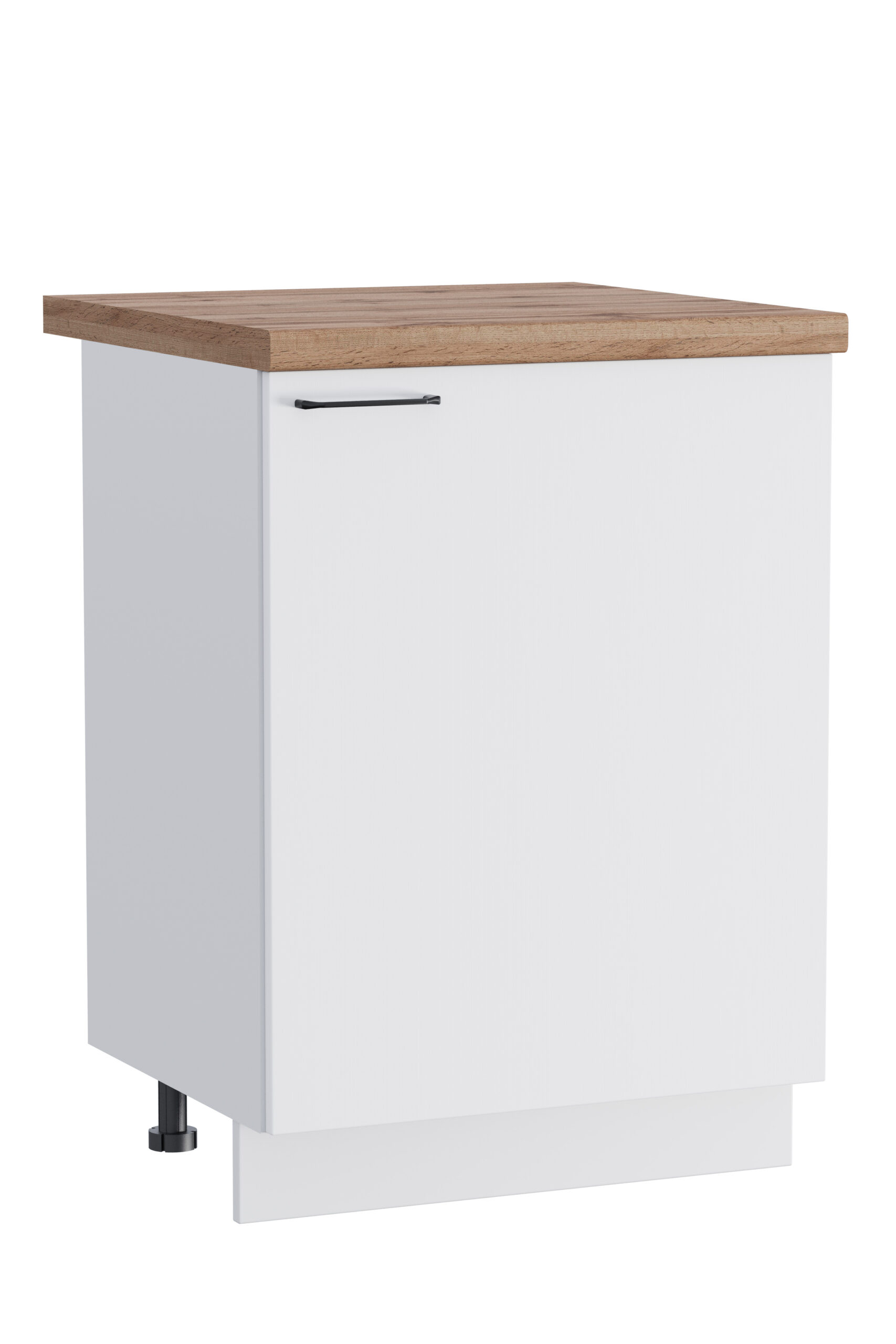 КГ ШН 600 Белый (эмаль)/Белый гладкий Арника РМ (со столешницей)