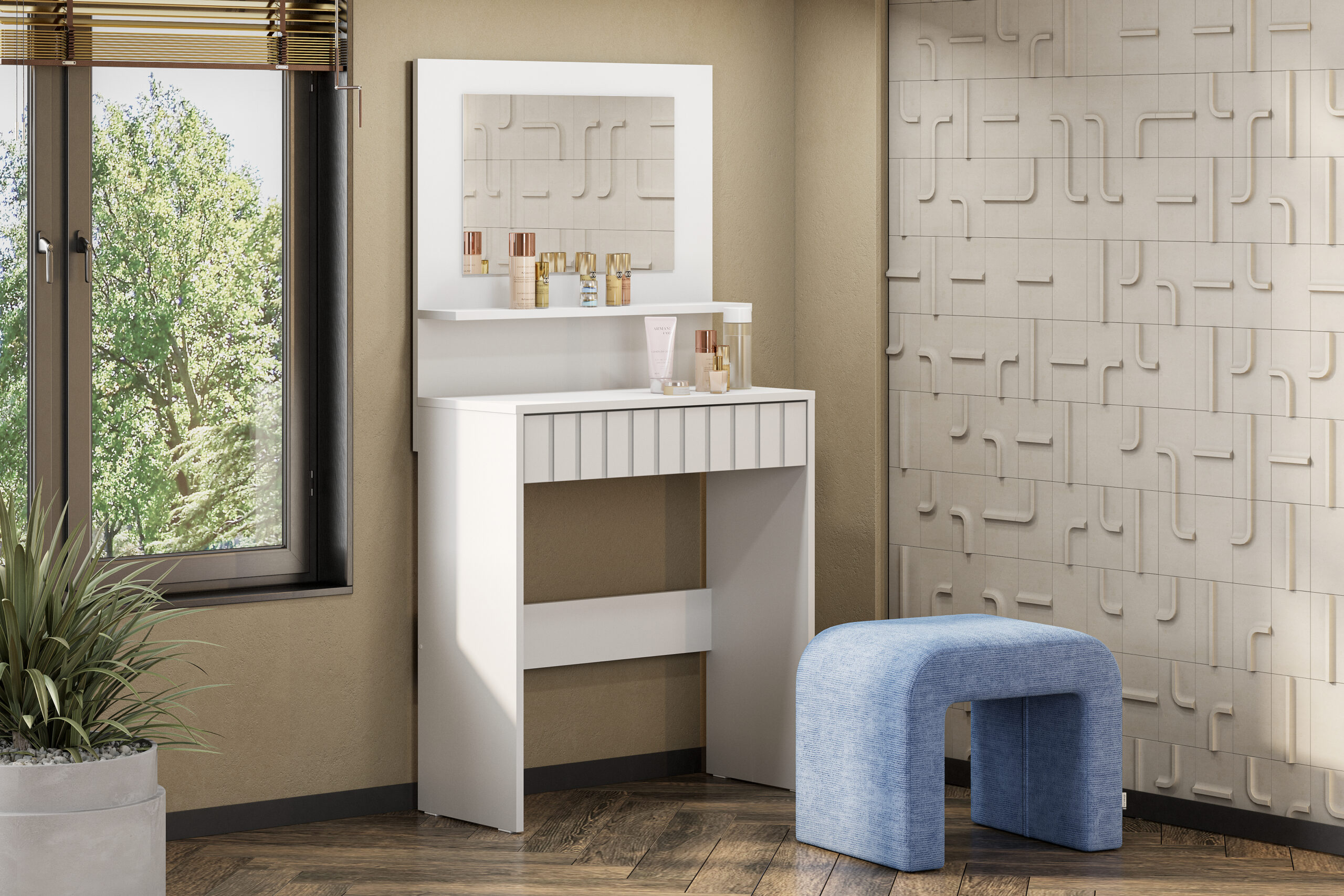 Стол туалетный "СТЛ 3" (Белый C)